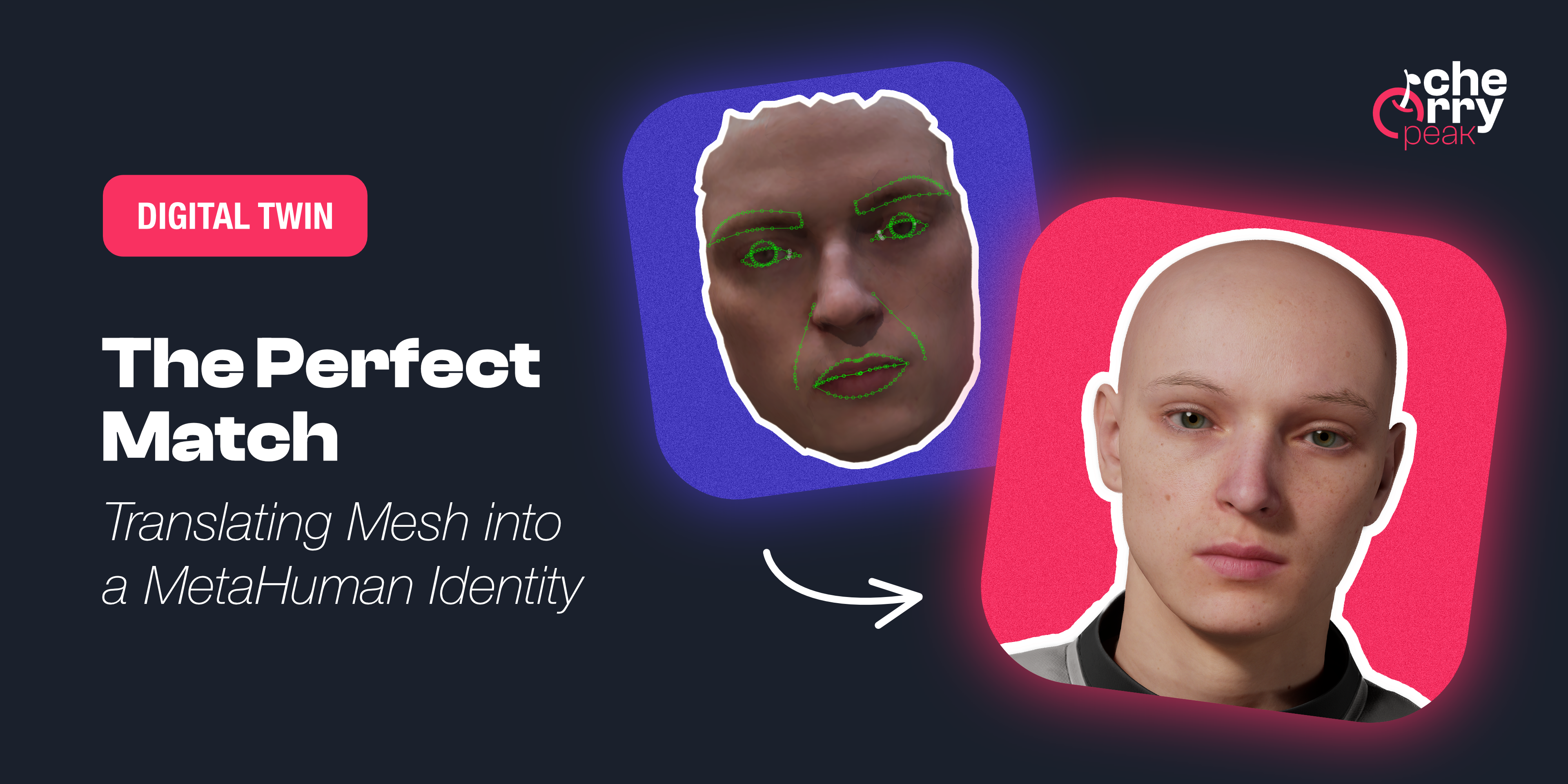 완벽한 매칭: 메쉬를 MetaHuman Identity로 변환하기